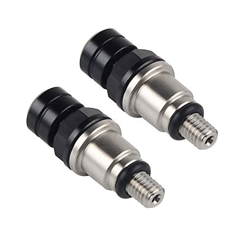 Purge d'air de fourche M4 noir pour moto KTM EXC 300 et XCW 500
