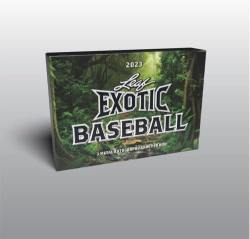 Miniatura 1 de 2023 Leaf Exotic Baseball Hobby Box
