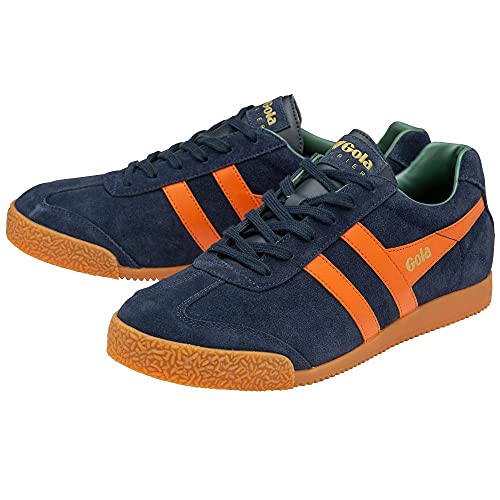 Image of Gola Equipe Suede - Sneakers for Men - Contrasting Wingflash - Heel Return - Durable Cupsole - Low Silhouette