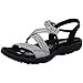 Produktbild Skechers Damen Reggae Slim-Skech Appeal-Z-Gore Slingback Sandale, Schwarz/Weiß, 39 EU
