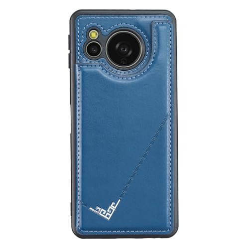 �yViesa�z�w�ʃJ�o�[ �P�[�X�蒠�^ �݊��� AQUOS sense8 docomo SH-54D au SHG11 SH-M26 �Ή� SHARP �������[�h�t �w�ʌ^�P�[�X (�l�C�r�[�u���[) �������A�y�E�� �����₷���A����~�߁A���菝�h�~�}�O�l�b