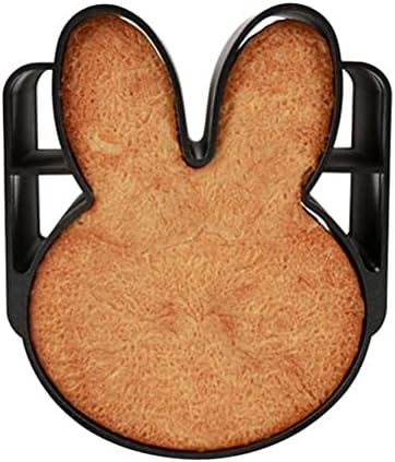 TeamSky Aluminum Alloy Round Toast Bread Mold - Corrugated Loaf Pan With Nonstick Coating | 12x4.4x3.4 Inch