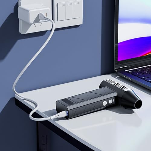 Aspiradora inalámbrica portátil de 3 modos con carga USB para PC 6