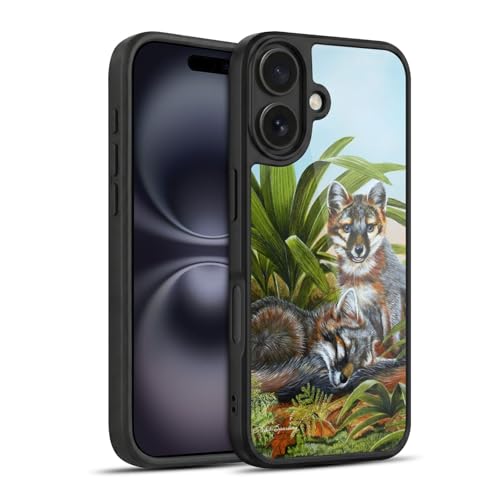 Coque en Gel Apple iPhone 16 Lisa Sparling Renard Roux - Protection Renforcée