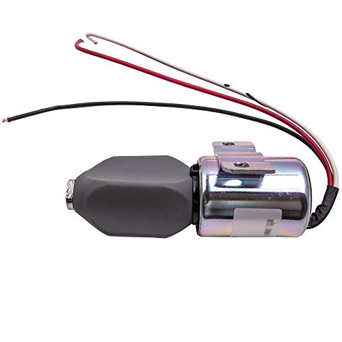maXpeedingrods Solenoide de desligamento de combustível para motor diesel Kubota 21HP 1991-2005 para