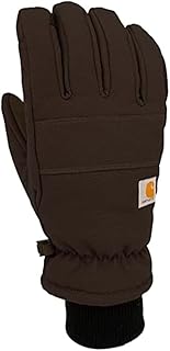 Carhartt mens Insulated Duck/Synthetic Leather Knit Cuff GloveCold Weather Gloves