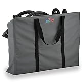 nova - Extra Large Mobility Travel Bag - Universal Carrier for Rollator Walkers, Folding Wheelchairs, and Transport Chairs - Durable Water-Resistant Storage Bag with Long Handles and Dual Zippers