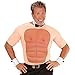 Produktbild JGA Shirts Männer Sixpack Muskel Kostüm Tshirt Waschbrettbauch Stripper Outfit Junggesellenabschied Verkleidung Muskel T-Shirt Adonis
