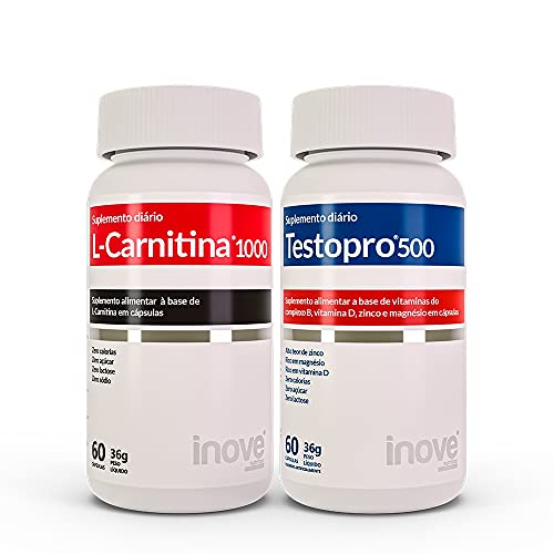 L-CARNITINA +TESTOPRO + COQUETELEIRA