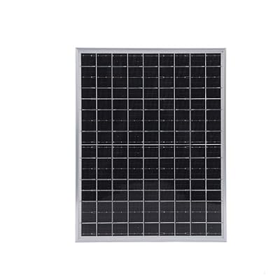 Naroote Portable Solar Panel, Compact Lightweight Monocrystalline Solar Charger with Design, Ideal for Camping Hiking Cars Trucks RVs Boats Motorcycles (15W)