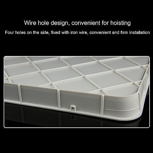 Air Conditioner Drip Pan with Drain, Durable Condensate Drain Pan for Indoor/Outdoor AC Units, Complete Drain Kit with 2m Hose - Essential HVAC Accessory