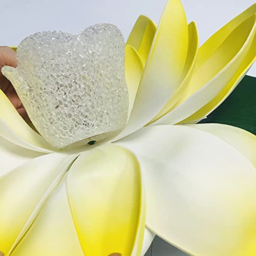 Waterproof Led Lotus Light,Floating Flameless Flower Light, Battery Operated Lily Light Color Changing Night Lamp For Pool, Fish Tank, Wedding Party Decor Buddhist Prayer Lights (40Cm-5 Colors) #TOP1