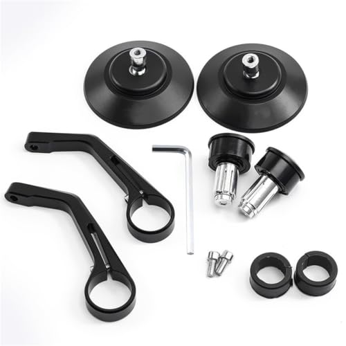 Espejos retrovisores de moto cafe racer CNC para Royal Enfield Meteor Bullet 350
