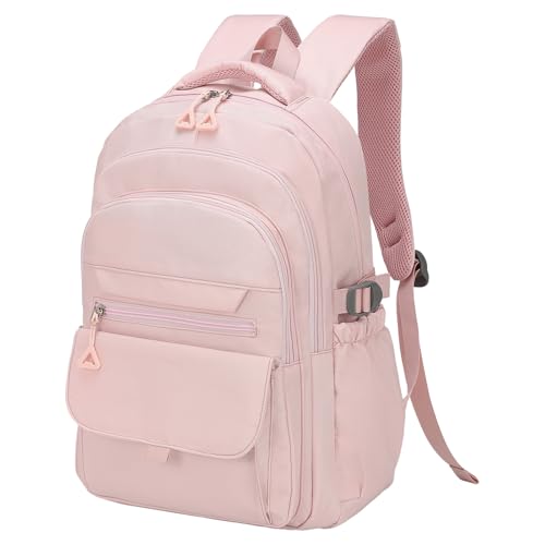 Aesthetic Daypack Backpack, Water-Resistant 15.6