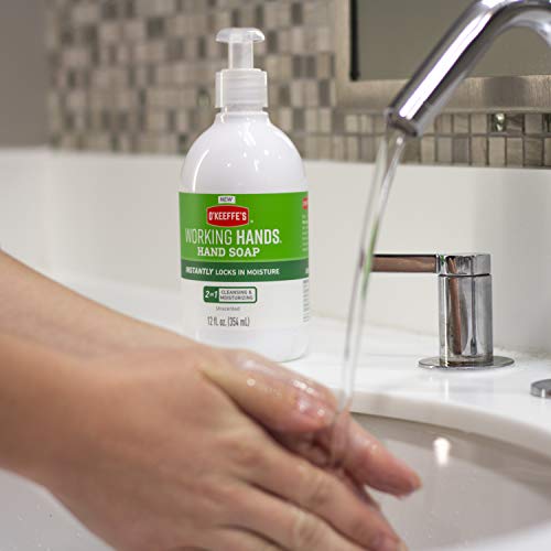 O'keeffe's Working Hands Moisturizing Hand Soap, 12 Oz Pump, Unscented, (Pack Of 2) #TOP7