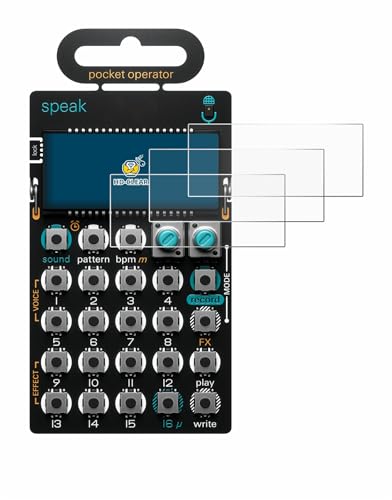 brotect Screen Protector Compatible with Teenage Engineering PO-35 Speak (6 Pack) - HD-Clear Protection Film