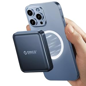 ORICO 2 TB Magnetic External SSD, 4K ProRes HDR Record and Store, USB3.1 Gen2(1000MB/s), USB3.2 Gen2*2(2000MB/s), Portable Solid State Drive, Compatible with USB-C Smartphone, Computer - A20PLUS Blue