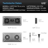 AC Infinity AIRTITAN T8, Kriechraum & Keller Abluftventilator – Ansicht 7