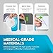 BraceAbility Umbilical Hernia Belt for Men - Abdominal Binder Stomach Truss with Compression Pad for Belly Button, Navel, Ventral, Epigastric, Hiatal Hernia Relief Surgery Support Brace (L/XL 5