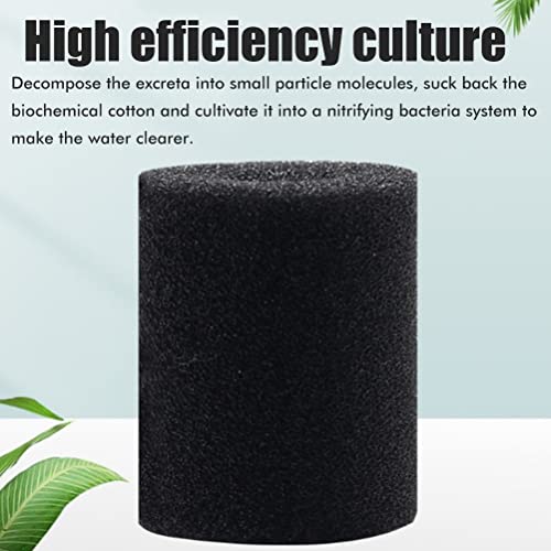 Brteyes Acessórios de filtro pneumático para aquário, mini purificador interno 3 em 1 para filtro de