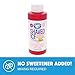 Hypothermias Shaved Ice and Snow Cone Syrup Unsweetened Flavor Concentrate - 4 Fl Oz - Makes 1 Gallon of Ready to Use Syrup - Pink Cotton Candy - Must Add Filtered Water and Sweetener