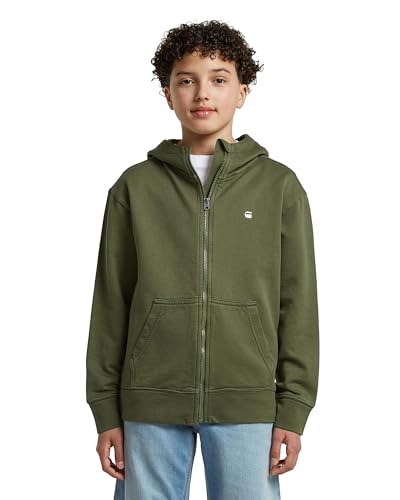 Sweat G-Star Woolk HDD Mixte : Sweat-shirt Casual Molletonné