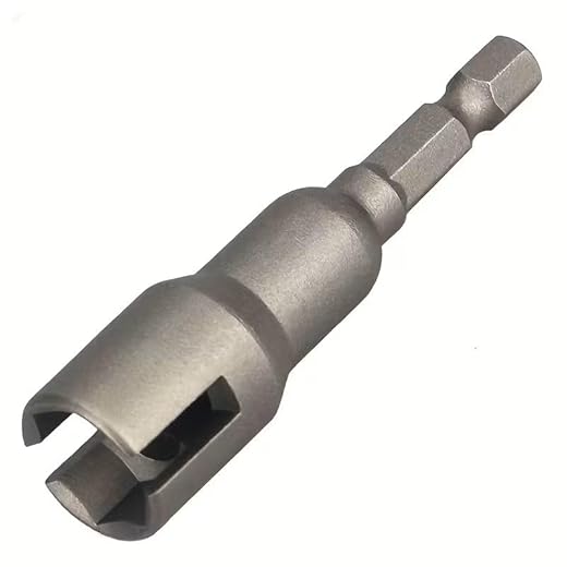 1pcs Butterfly Slotted Bolt Socket Wrench, Screwdriver Socket Wrench, Exagonal Handle, Silvery