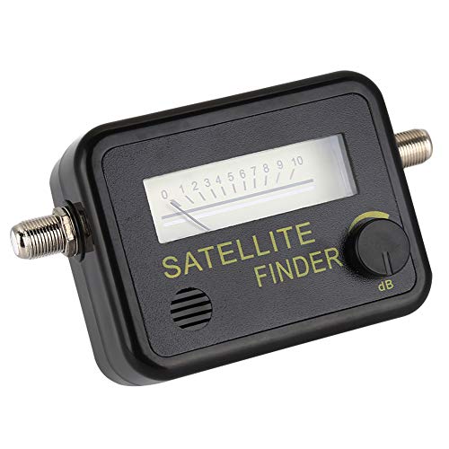 Vbestlife Professional Digital Satellite Finder, Sat Finder Satellite Signal Finder Tv Antenna Signal Strength Meter With Black Background, 950-2150 Mhz, 13-18V Dc #TOP3