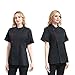TopTie Women's Chef Coat With Contrast Piping Short Sleeve Chef Jacket