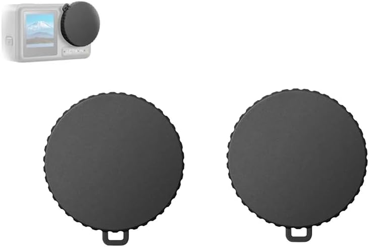 Cubierta antipolvo para lente de cámara DJI Osmo Action 5 Pro, funda protectora de silicona antideslizante a prueba de polvo para DJI Action 435 Pro