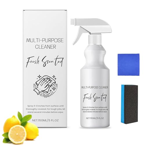 R & W Multi Purpose Cleaner, Limpiador multiusos para ondas brasileñas, Limpiador multiusos R&W, Spray limpiador sin enjuague, Limpieza rápida, Ahorro de tiempo y esfuerzo (1PCS)