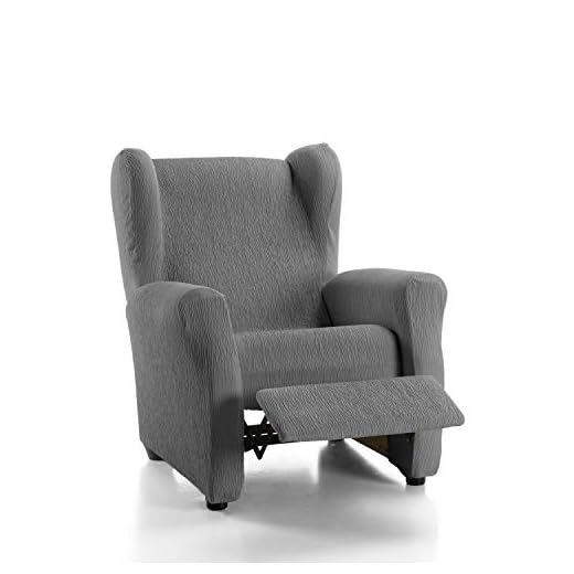 Martina Home Emilia väska fåtölj relax, tyg, grå, 33 x 8 x 42 cm