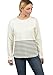 Produktbild DESIRES Piper Damen Sweatshirt Pullover Sweater Mit Rundhalsausschnitt Und Streifen, Größe:S, Farbe:Black (9000)
