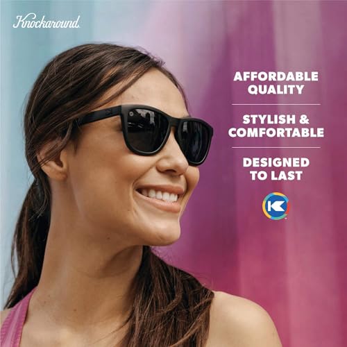 Image of Knockaround Square Polarized Sunglasses for Men & Women - UV400 Protection