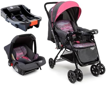 Travel System Cosco Kids, Reverse Trio, Rosa Onda
