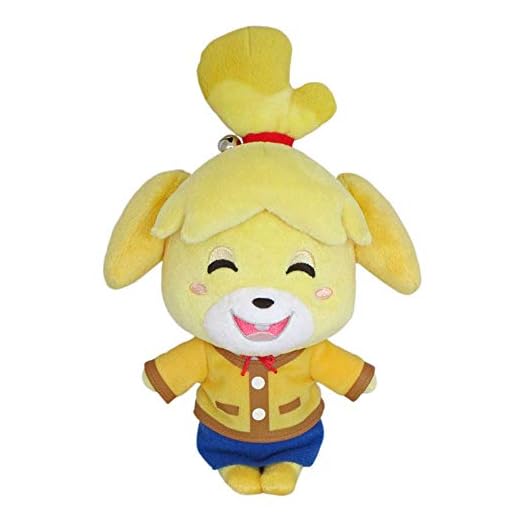 Animal Crossing - Peluche Shizue Isabelle 20cm