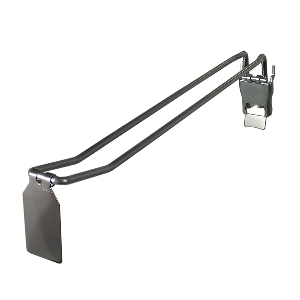 GERSO 50 Doppelhaken mit Klappverschluß + Metallfahne 100mm