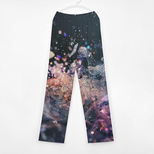 Purple Glittery SparklesChildren's Casual Pajamas120CM2