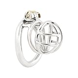 TERNENCE Ergonomic Design Chastity Device Male Virginity Lock Chastity Belt Adult Game Sex Toy (1.77 inch / 45mm)