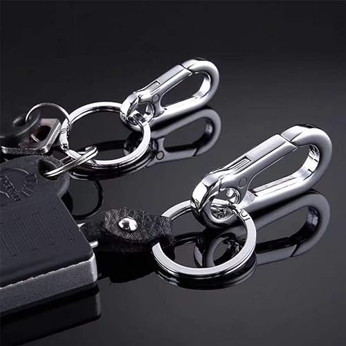 3 Stück Karabinerhaken Klein,Karabiner Schlüsselanhänger,Schlüssel Karabiner,Karabinerhaken Schlüsselanhänger,Schlüsselanhänger Karabiner,Karabiner Klein,Schlüsselkarabiner,Schwarz