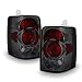 For 93-98 Jeep Grand Cherokee SUV Smoked Smoke Rear Tail Lights Brake Lamps Replacement Left + Right