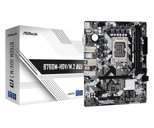 Amazon | ASRock マザーボード B760M-HDV/M.2 D4 Intel 第12・13世代