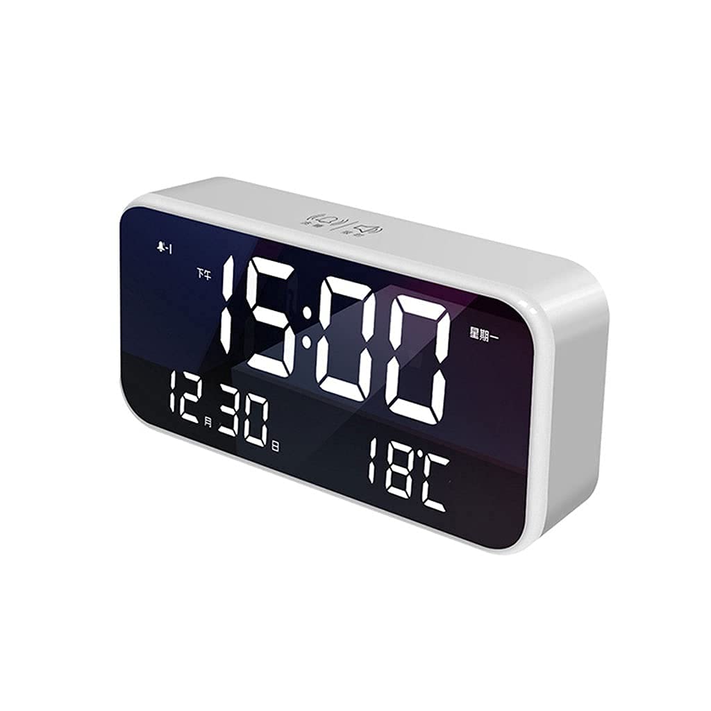 Reloj de mesa electrónico de 8.66 pulgadas para escritorio y mesita de noche