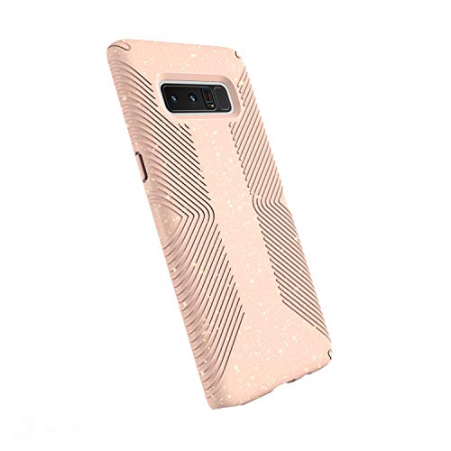 Speck Products Presidio Grip Cell Phone Case For Samsung Galaxy Note8 - Bella Pink With Gold Glitter/Dahlia Peach #TOP5