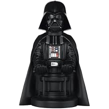 Exquisite Gaming Star Wars Darth Vader - Original Mobile Phone & Gaming Controller Holder, Device Stand, Cable Guys, Licensed Figure Multi-colored