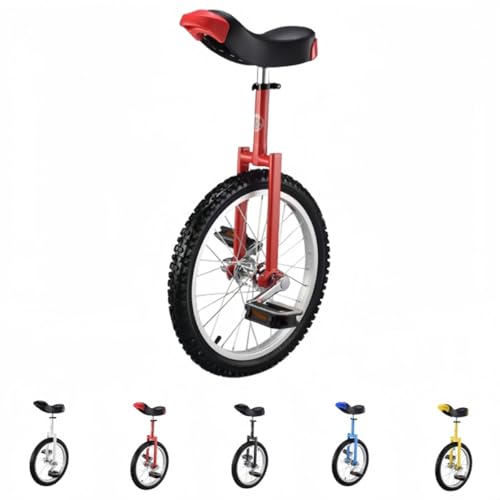 ShineLuxe一輪車 組み立て式 競技用 大人用 子供用 学生用 16/18/20インチ (レッド,20inch)