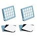Green Label Pack de 2 Kit de Filtros para Aspiradoras Philips PowerPro Active y Compact. Reemplaza a FC8058,01