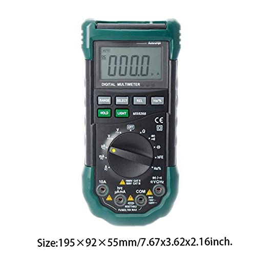 Digitale multimeter MS8268 Autoselecterende digitale multimeter Handheld Multi Tester Green, spanning en stroom… - Image 8