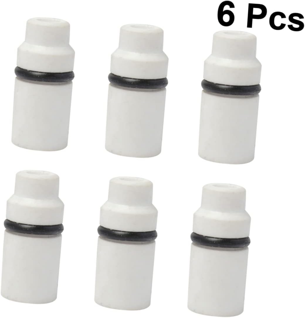 6pcs High Pressure Washer Nozzle Ceramic Sprayer for Sandblasting Air Siphon Cleaning Compatible with Car Wash and Industrial Use Efficient and Paint Removal