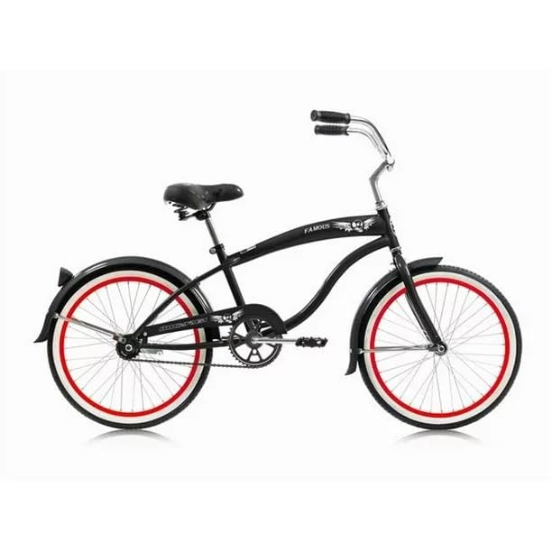 Buy MICARGI 20" Retro Classic Bike, Beach Cruiser Bike for Kids/Adults